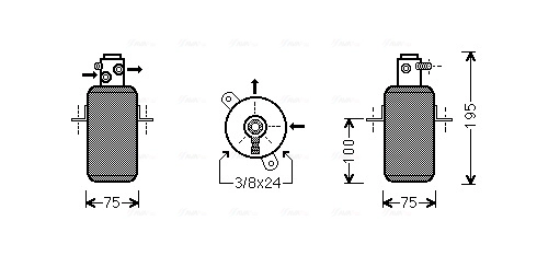Осушитель кондиционер AVA QUALITY COOLING MSD668