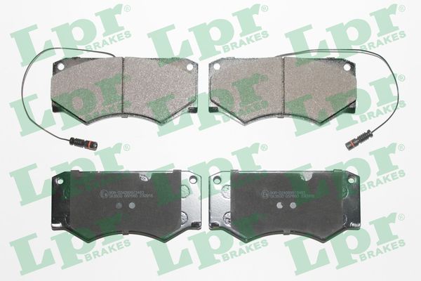 Комплект тормозных колодок дисковый тормоз LPR 05P660