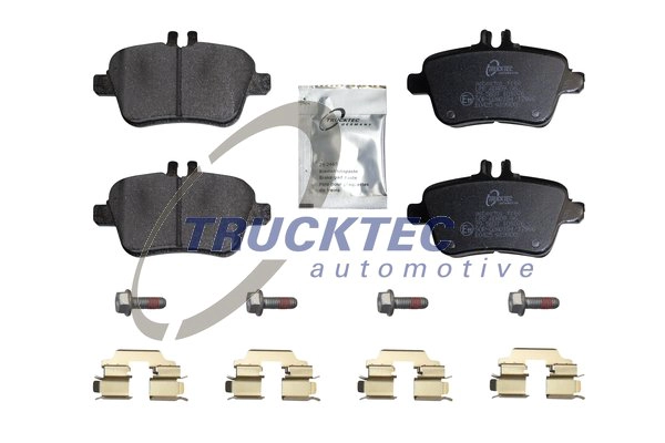 Комплект тормозных колодок дисковый тормоз TRUCKTEC AUTOMOTIVE 02.35.433