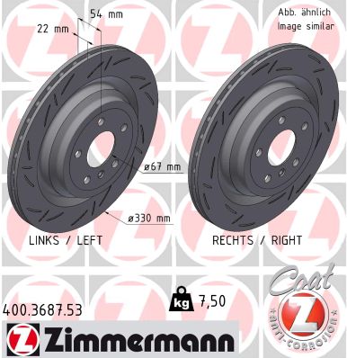 Тормозной диск black z