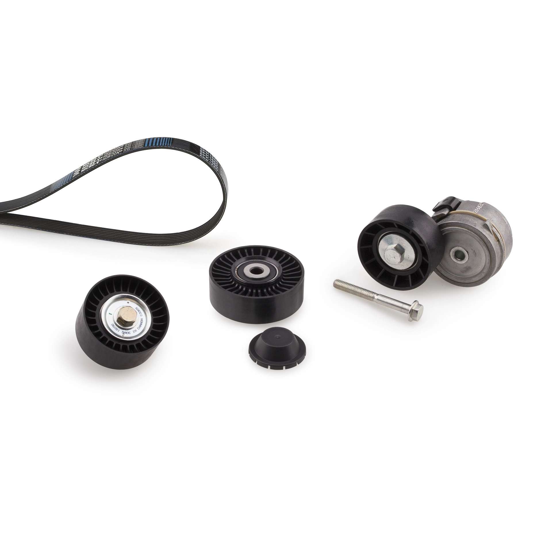 Поликлиновой ременный комплект micro-v kit GATES K016PK1195