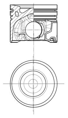 Поршень MAHLE/KNECHT 039 PI 00139 000