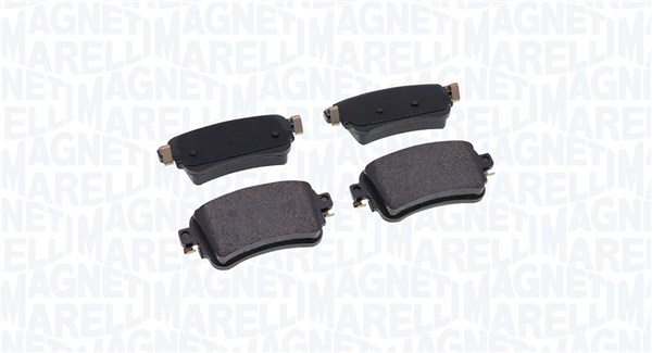Комплект тормозных колодок дисковый тормоз MAGNETI MARELLI 363916061200