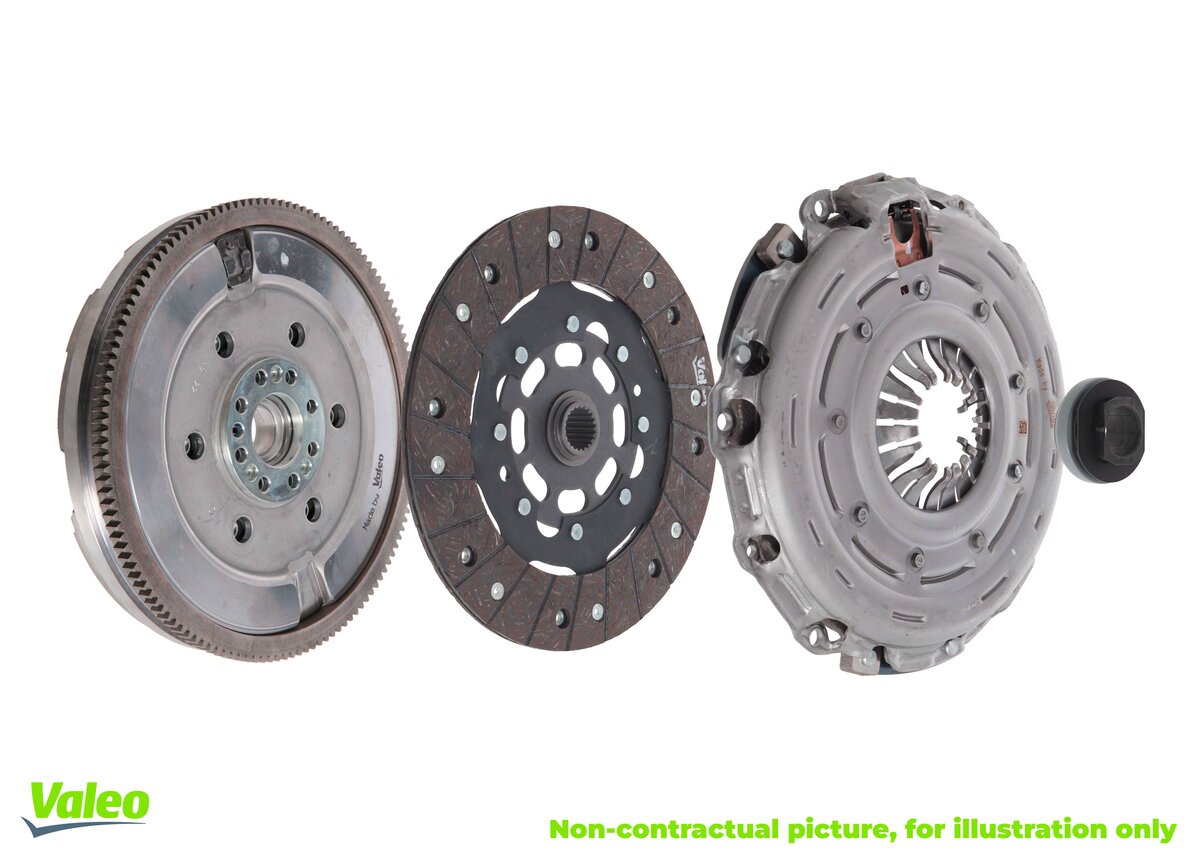 Комплект сцепления fullpack dmf with self adjusting technology VALEO 837081