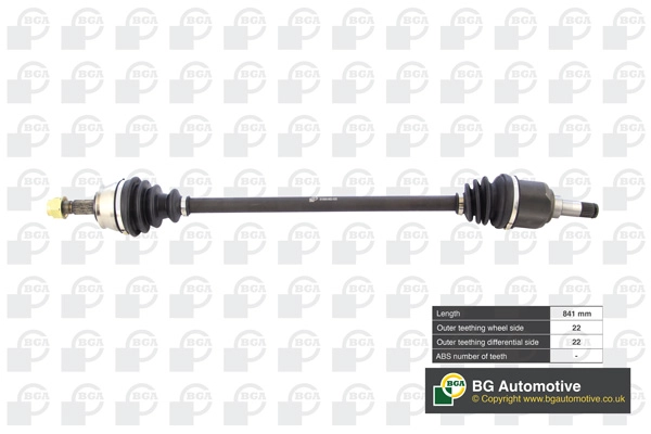 Приводной вал BGA DS2201R