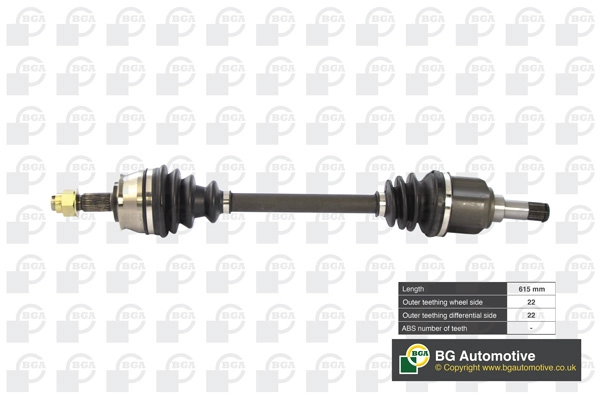 Приводной вал BGA DS2201L