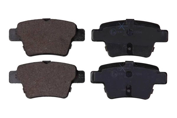Комплект тормозных колодок дисковый тормоз MAXGEAR 19-0897