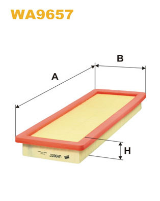 Воздушный фильтр WIX WA9657