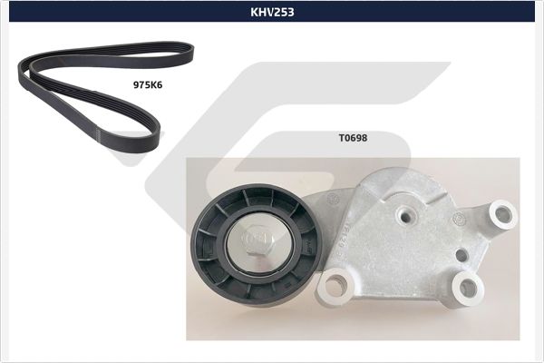 Поликлиновой ременный комплект HUTCHINSON KHV 253