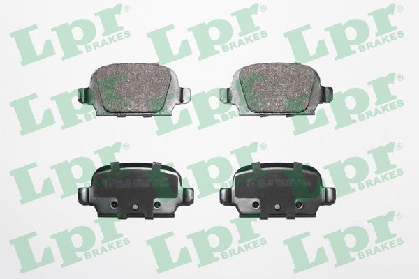 Комплект тормозных колодок дисковый тормоз LPR 05P998