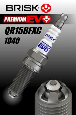 Свеча зажигания qr15bfxc premium evo BRISK 1940