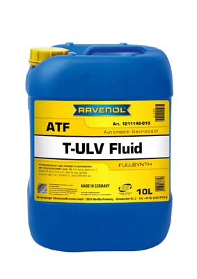 Трансмиссионное масло ravenol atf t-ulv fluid RAVENOL 1211146-010-01-999