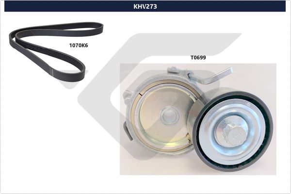 Поликлиновой ременный комплект HUTCHINSON KHV 273