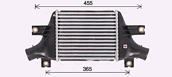 Интеркулер AVA QUALITY COOLING MT4273
