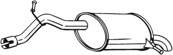 Глушитель выхлопных газов конечный BOSAL 190-085