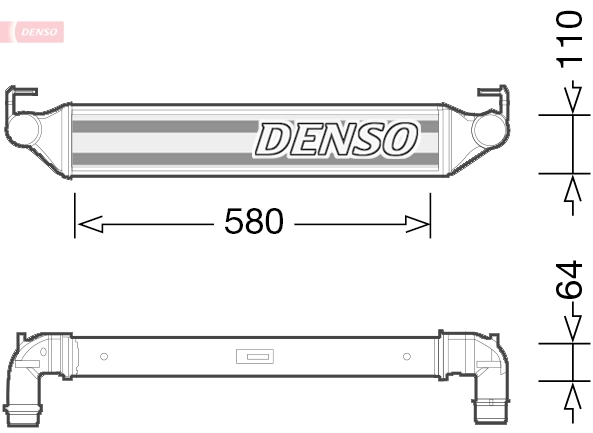 Интеркулер DENSO DIT06001