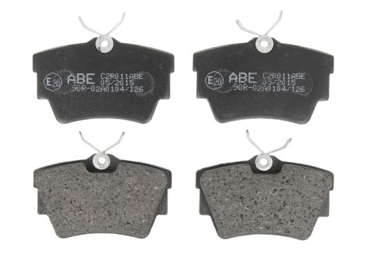 Комплект тормозных колодок дисковый тормоз ABE C2R011ABE