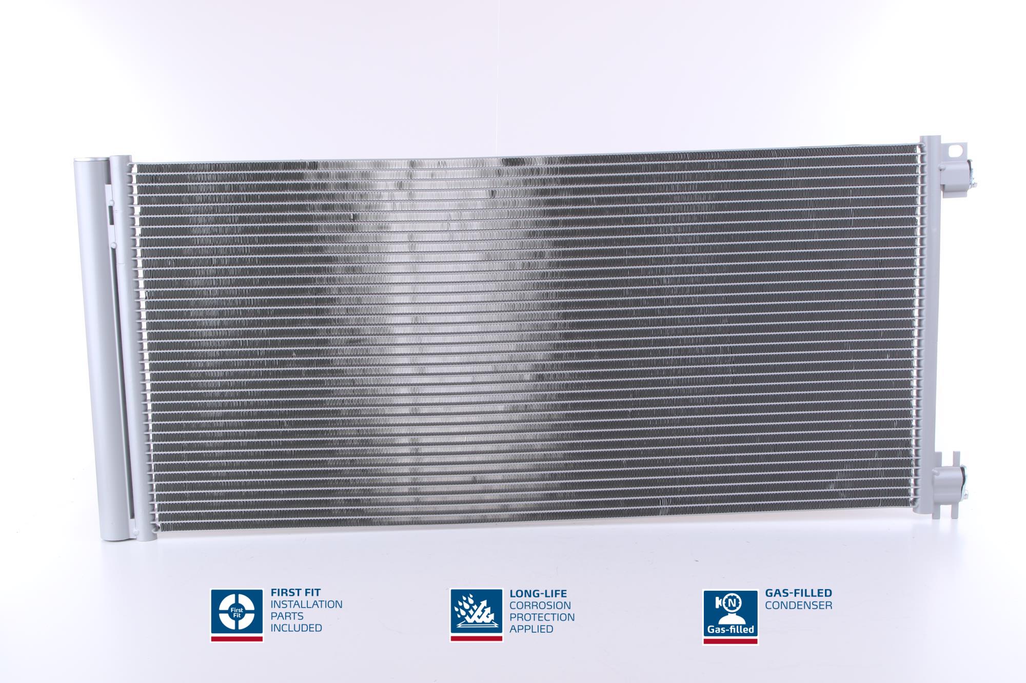 Конденсатор кондиционер first fit corrosion protection nitrogen-filling NISSENS 940596