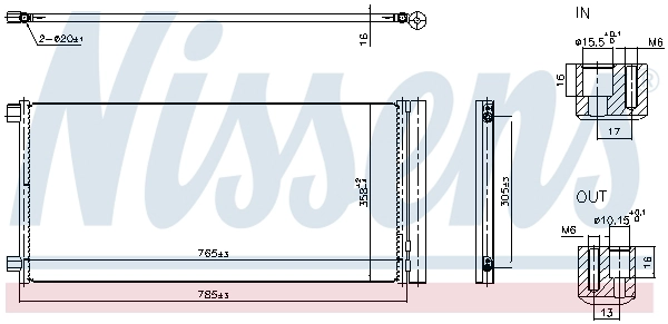 Конденсатор кондиционер first fit corrosion protection nitrogen-filling NISSENS 940948