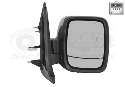 Наружное зеркало hagus VAN WEZEL 3891818
