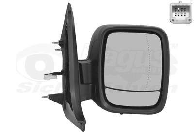 Наружное зеркало hagus VAN WEZEL 3891808