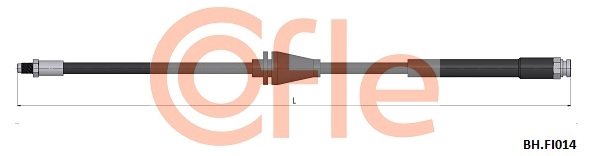 Тормозной шланг COFLE 92.BH.FI014
