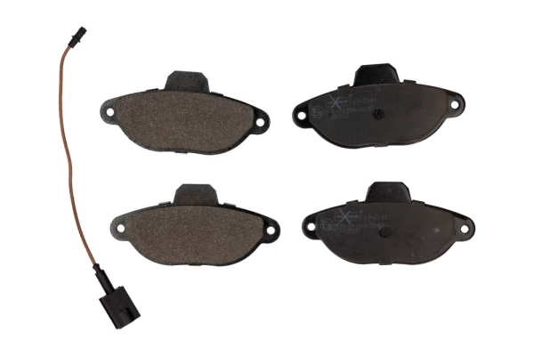 Комплект тормозных колодок дисковый тормоз MAXGEAR 19-2141