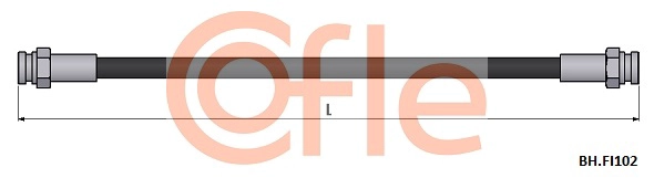 Тормозной шланг COFLE 92.BH.FI102