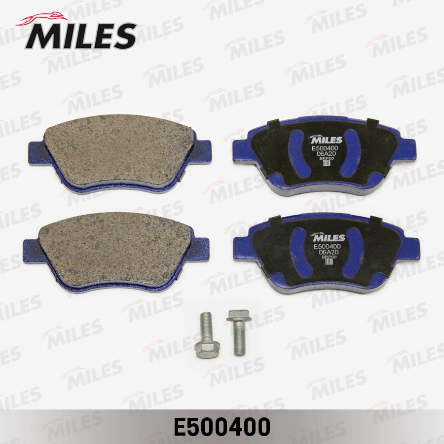 Комплект тормозных колодок дисковый тормоз MILES E500400