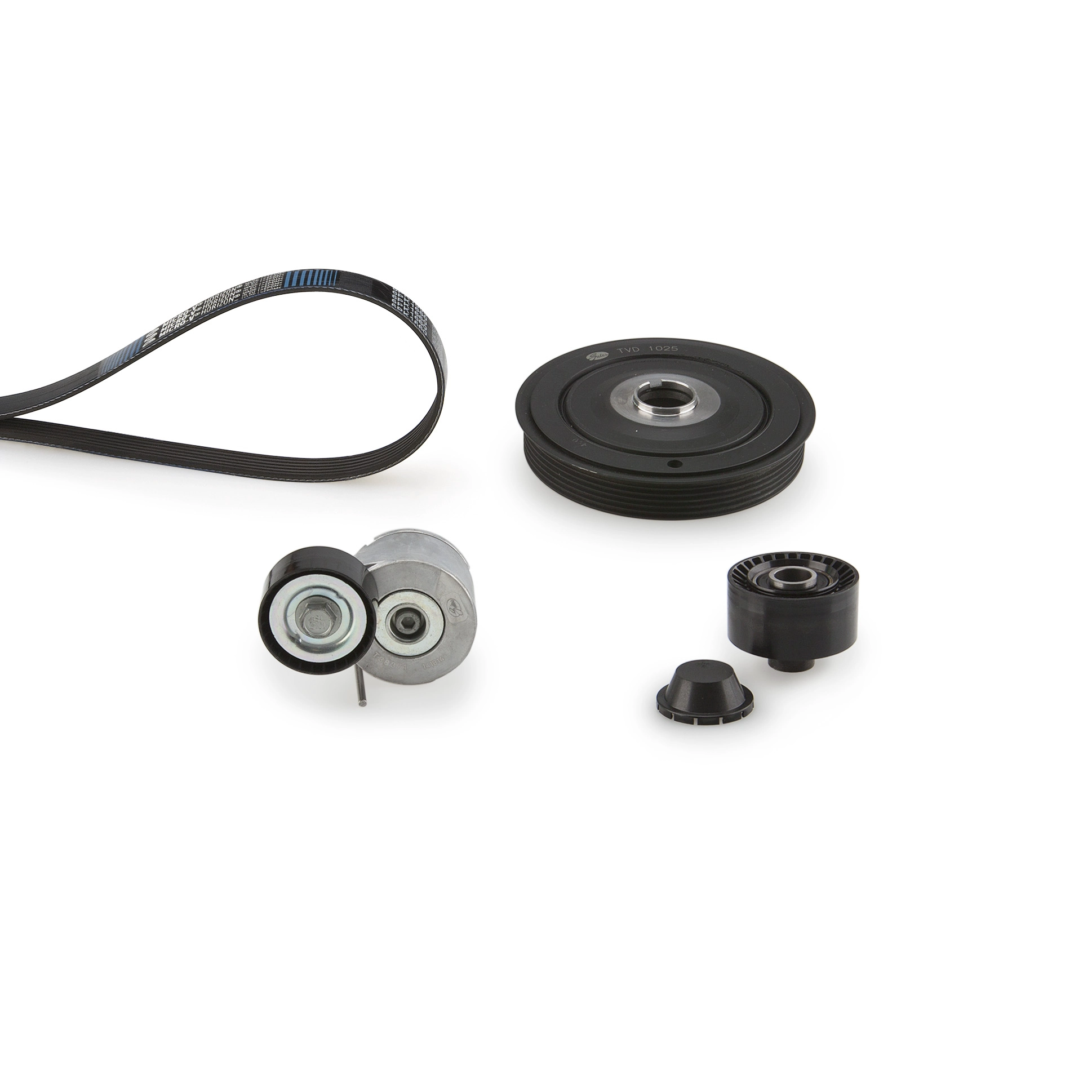 Поликлиновой ременный комплект micro-v kit GATES K296PK1708
