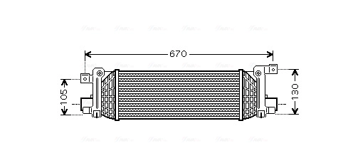Интеркулер AVA QUALITY COOLING FDA4401