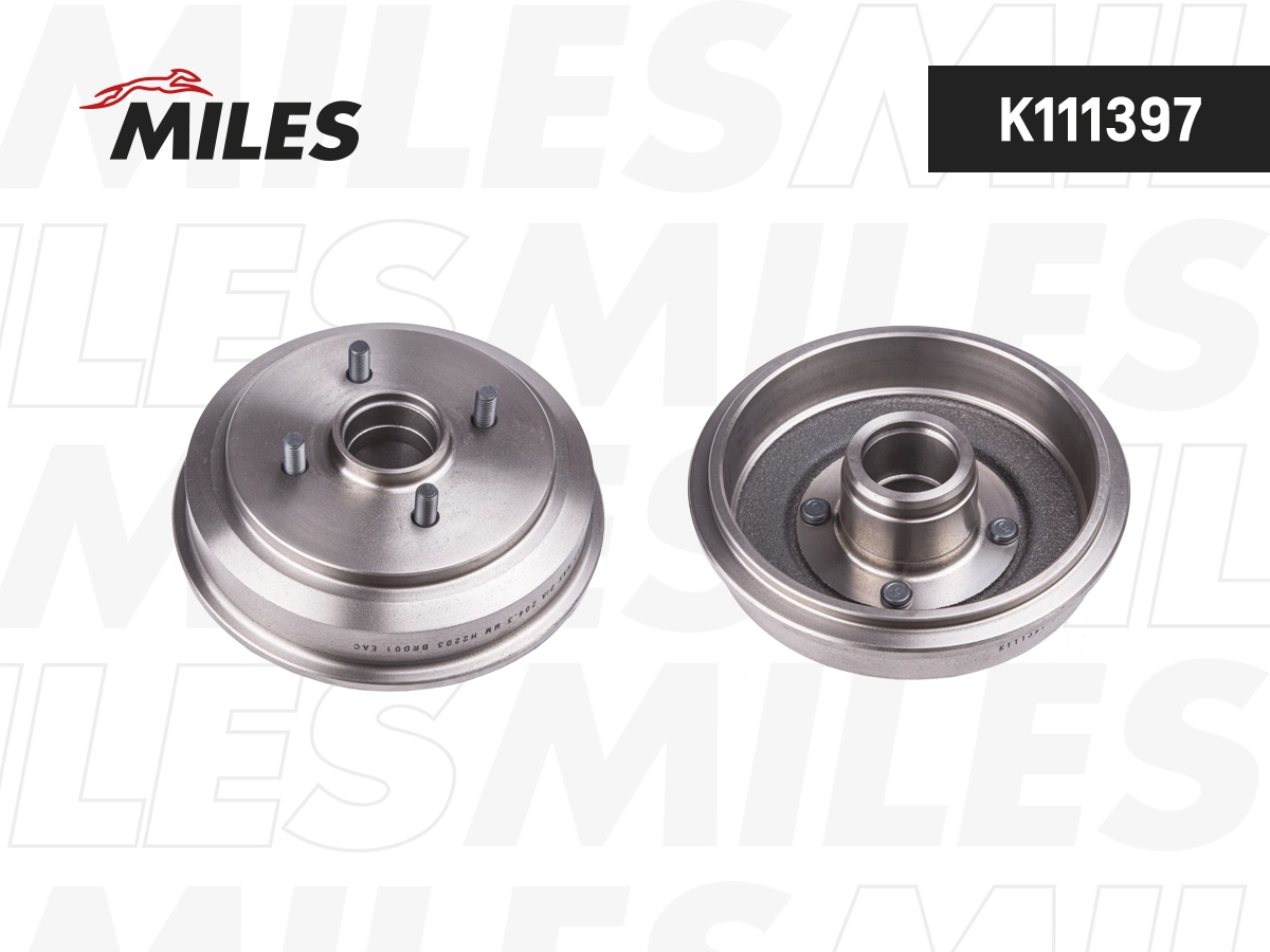 Тормозной барабан MILES K111397