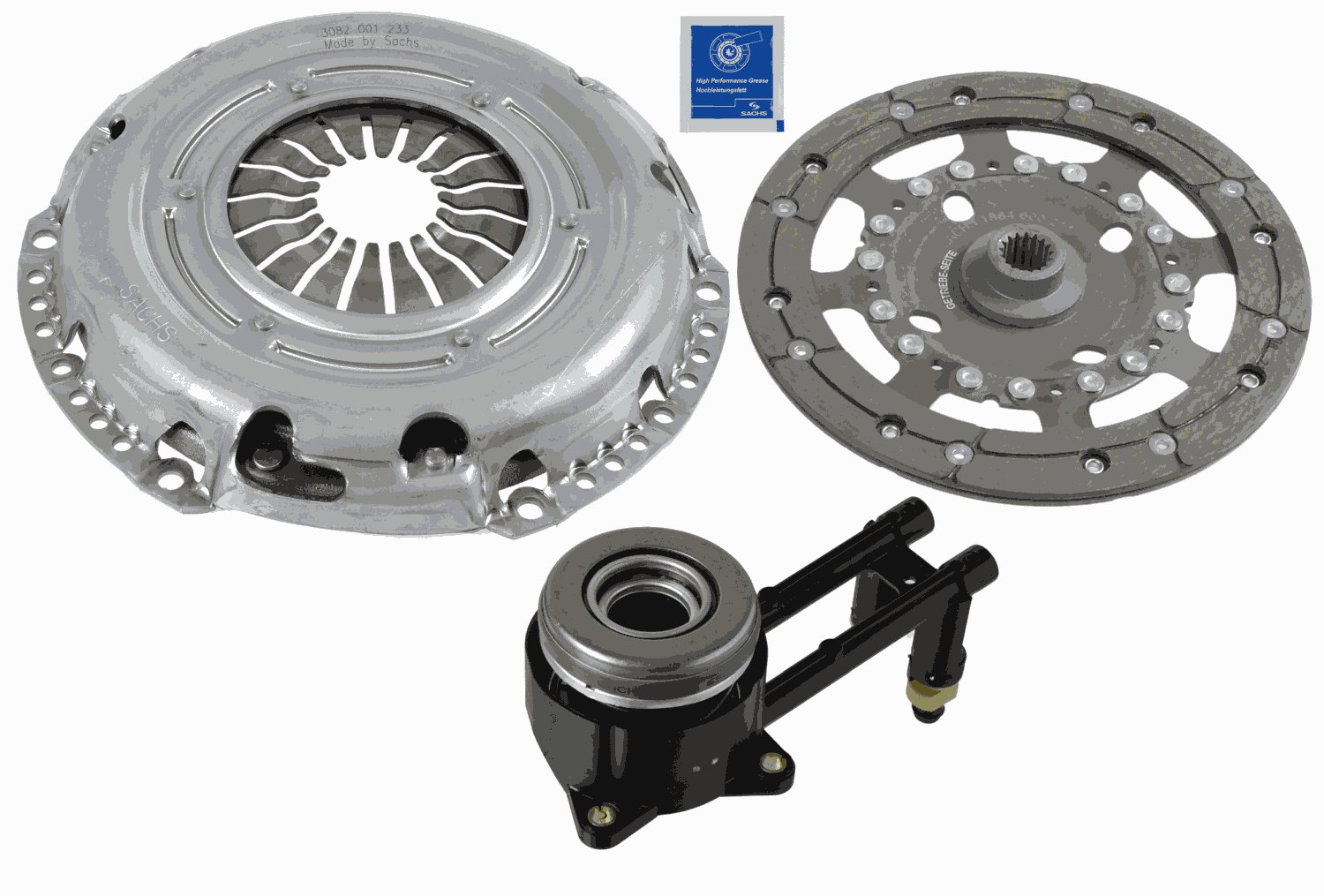 Комплект сцепления kit plus csc SACHS 3000 990 208