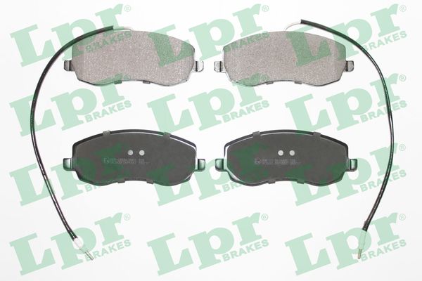 Комплект тормозных колодок дисковый тормоз LPR 05P1557