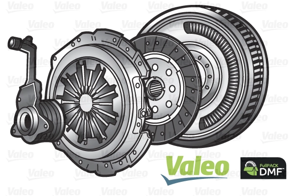 Комплект сцепления fullpack dmf (csc) VALEO 837590