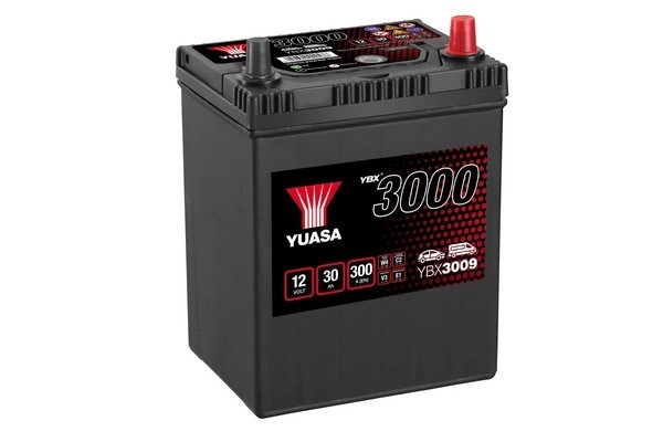 Стартерная аккумуляторная батарея ybx3000 smf batteries YUASA YBX3009