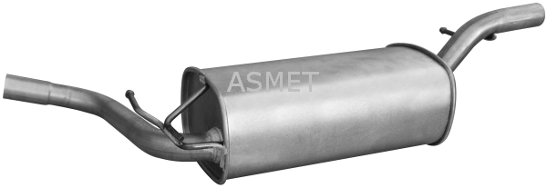 Средний глушитель выхлопных газов ASMET 11.039