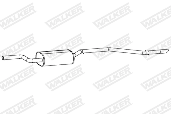 Глушитель выхлопных газов конечный WALKER PRODUCTS 24337