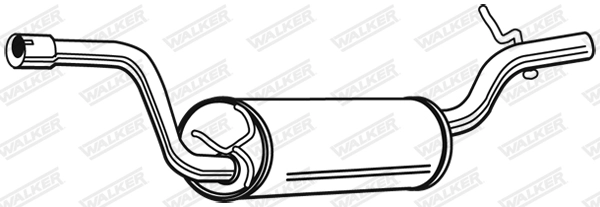 Глушитель выхлопных газов конечный WALKER PRODUCTS 23110
