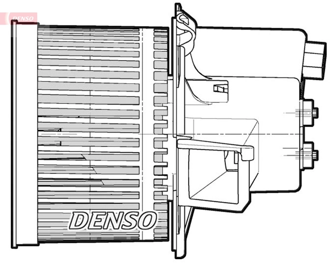 Вентилятор салона DENSO DEA09064