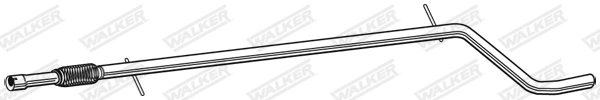 Труба выхлопного газа WALKER PRODUCTS 10598