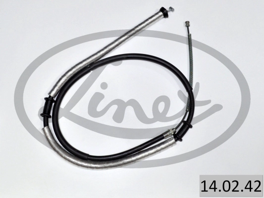 Тросик cтояночный тормоз LINEX 14.02.42