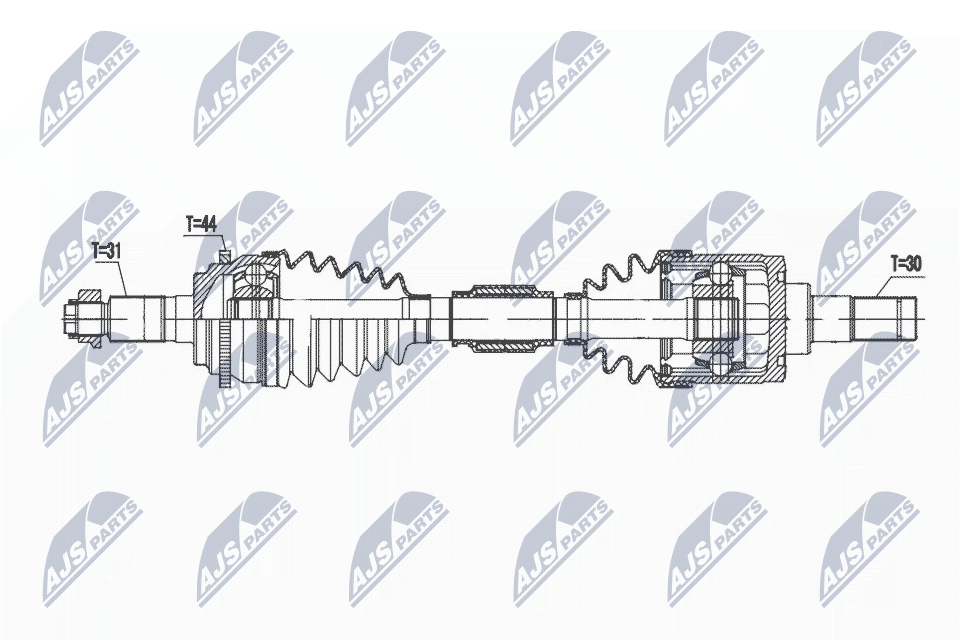 Приводной вал NTY NPW-MZ-088