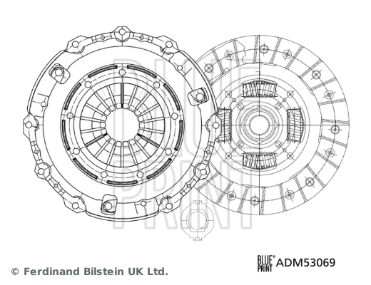 Комплект сцепления BLUE PRINT ADM53069