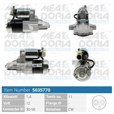 Стартер MEAT & DORIA 5035770