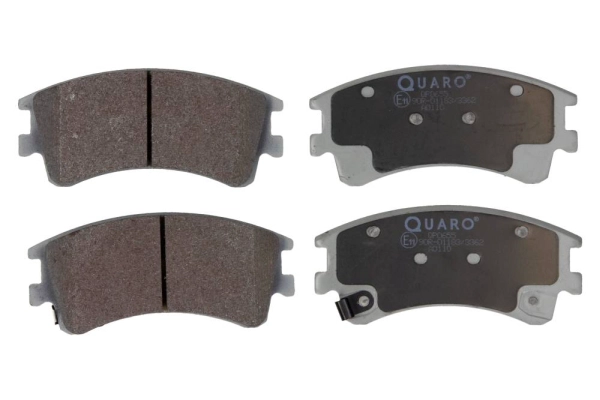 Комплект тормозных колодок дисковый тормоз QUARO QP0655
