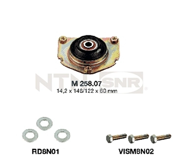 Ремкомплект опора стойки амортизатора SNR KB658.08