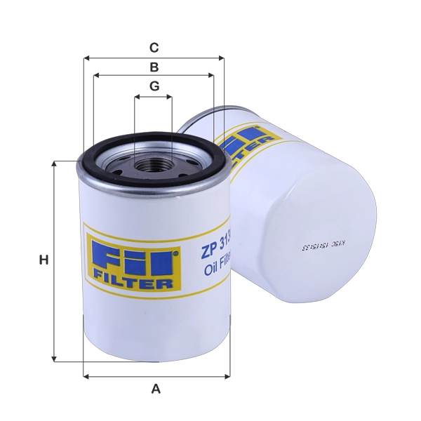 Масляный фильтр FIL FILTER ZP 3136