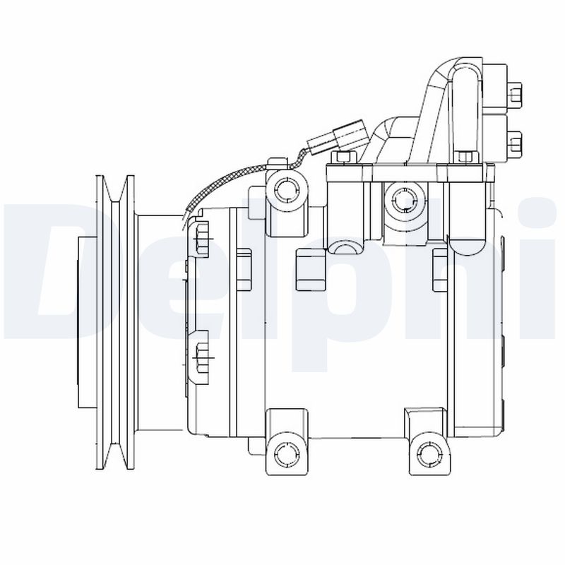 Компрессор кондиционер DELPHI CS20524