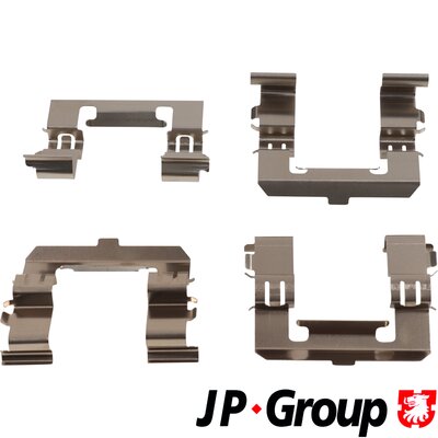 Комплектующие колодки дискового тормоза jp group JP GROUP 1564004210